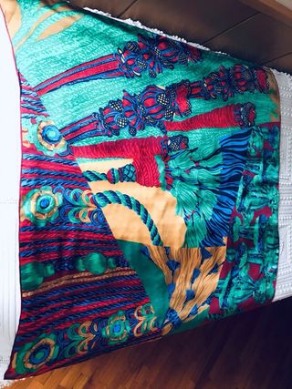 Foulard Christian Fischbacher seta multicolor