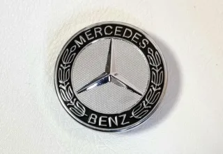 57mm Logo Capot Mercedes Accesorio Coches AMG