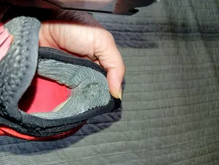 Zapatillas Adidas Talla 8 naranjas y Negras