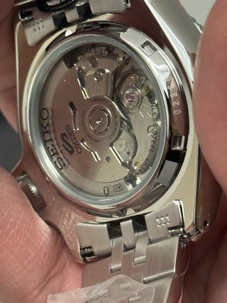 Seiko SSK033 Batman GMT Plata