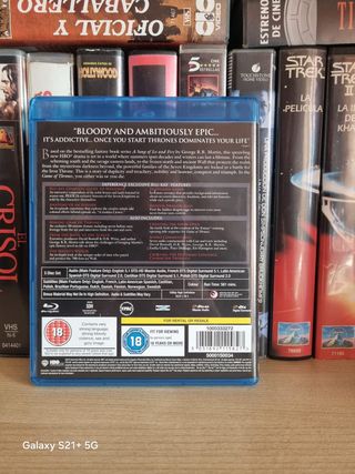 JUEGO DE TRONOS TEMPORADA 1 Blu-ray (ED.INGLESA)