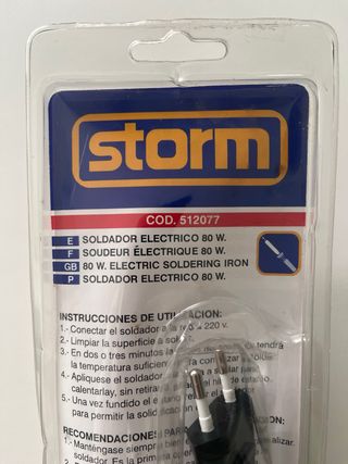 Soldador Eléctrico Storm 80W