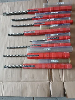 Set Brocas Hilti Nuevas total 16 unidades Sds max