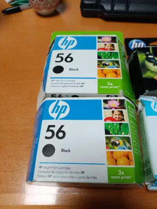 Cartuchos Tinta HP 56, 57, 935XL