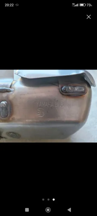 Colectores Yamaha R6 06/07 con catalizador