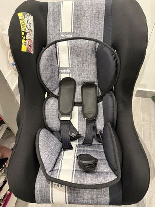 Trona azul Los Lunnis con cojín