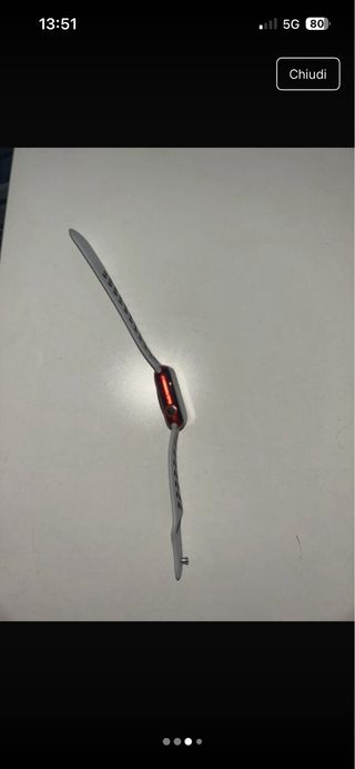 Apple Watch Serie 6 Grigio/Rosso con cinturinonike