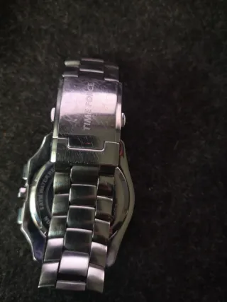 Reloj Time Force Acero Cronógrafo Negro