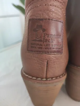 Botines Panamá Jack Marrones Talla 38