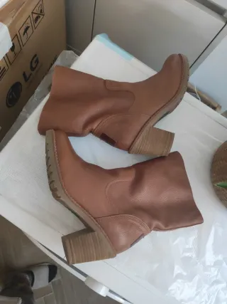 Botines Panamá Jack Marrones Talla 38