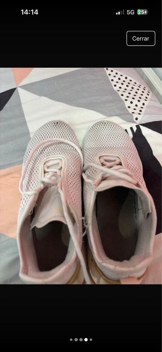 Tenis Nike Blancos y Rosas