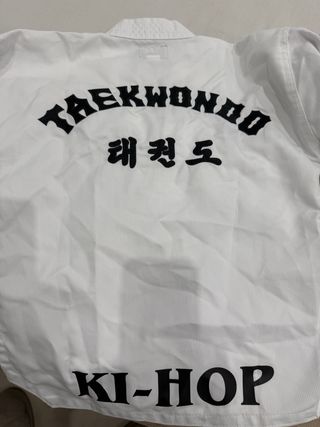 Traje Taekwondo Niño/a Talla 4-6 (110cm)