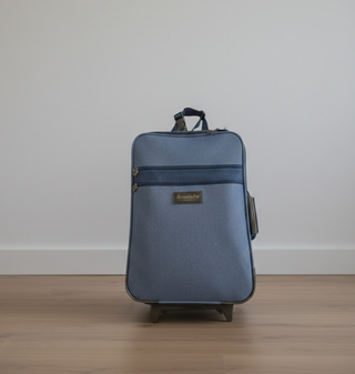 Valigia Trolley Invicta Semirigida Blu/Grigio