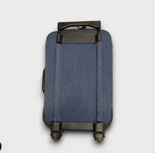 Valigia Trolley Invicta Semirigida Blu/Grigio