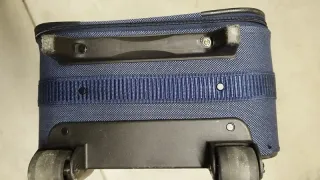 Valigia Trolley Invicta Semirigida Blu/Grigio