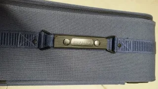 Valigia Trolley Invicta Semirigida Blu/Grigio