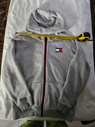 Sudadera Tommy Hilfiger Gris Niño