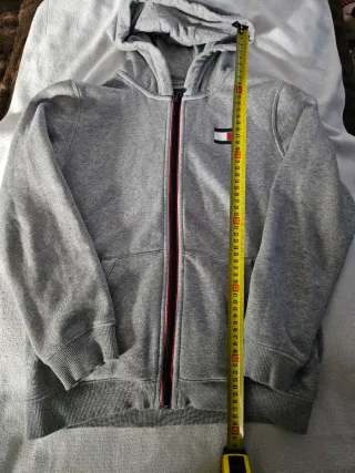 Sudadera Tommy Hilfiger Gris Niño