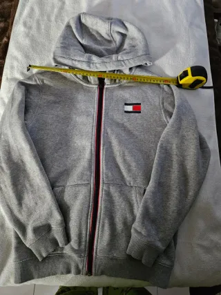 Sudadera Tommy Hilfiger Gris Niño
