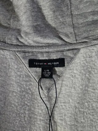 Sudadera Tommy Hilfiger Gris Niño