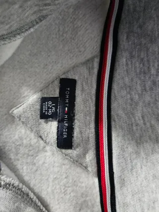Sudadera Tommy Hilfiger Gris Niño
