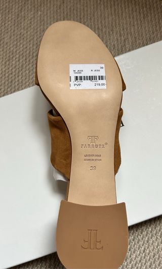 Sandalias Farrutx Talla 39 Nuevas