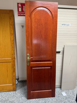 4 Puertas Madera Maciza con Marco