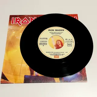 Iron Maiden Vinilo Sencillo Promocional