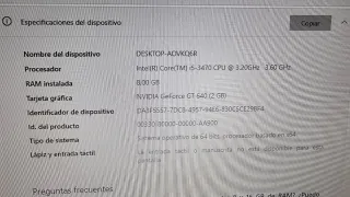 Ordenador Gaming completo con luces RGB