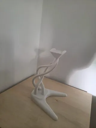 Soporte Minimalista Auriculares Negro/Blanco