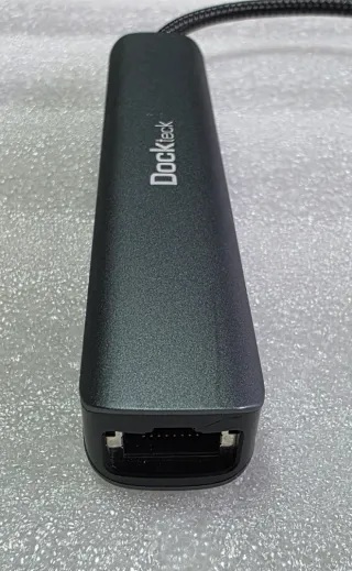 Hub USB-C Ethernet Dockteck MultiPuerto 5 en 1