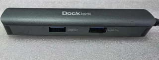 Hub USB-C Ethernet Dockteck MultiPuerto 5 en 1