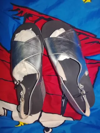 Sandalias Zara Plataforma Talla 37