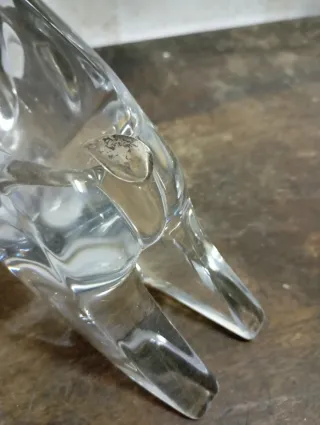 LIQUIDACIÓN 2026 Carnero de cristal vintage