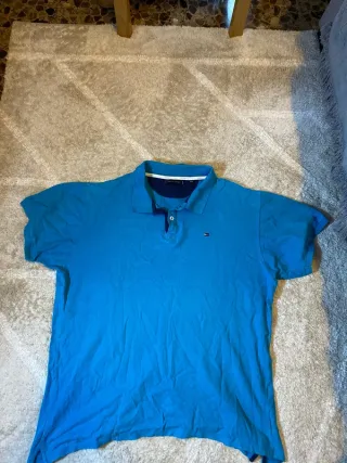 Polo Tommy Hilfiger Azul Talla XXL