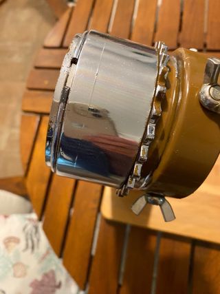 Jamonero de madera y metal