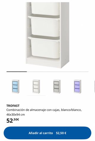 2 Muebles Almacenamiento Rosa