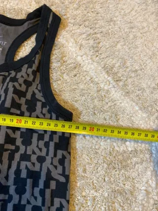 Nike Tirantes Gris/Negro Talla XS