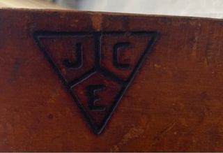 Carretilla vintage JEC madera y metal