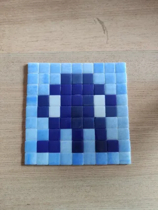 Mosaico Decorativo Space Invader