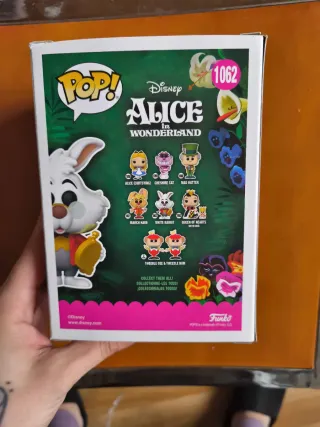 Funko Pop White Rabbit Disney 1062