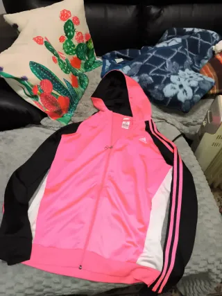 Chándal Adidas Rosa Talla XL