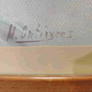 BODEGON CERAS SOBRE PAPEL H. GUTIERREZ