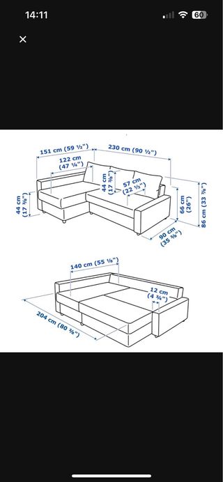 Sofá Cama Ikea Friheten Gris