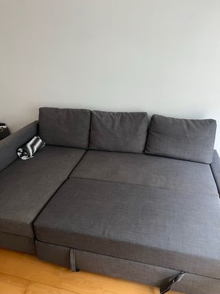 Sofá Cama Ikea Friheten Gris