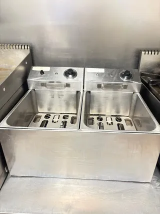 Freidora Industrial Doble