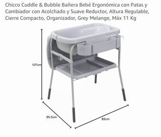 Bañera Bebé Chicco Cuddle & Bubble