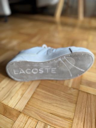Zapatillas Lacoste Blancas Mujer