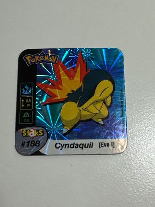 Imán Pokémon Cyndaquil #188 Staks