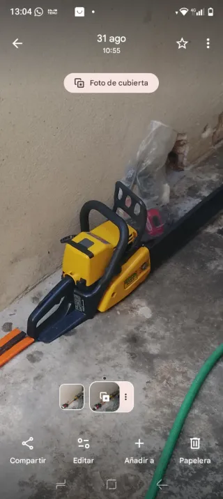 Motosierra Alpina 391